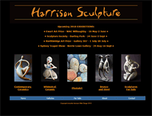 Tablet Screenshot of harrisonsculpture.net